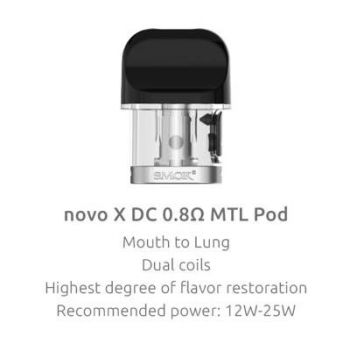 Smok NOVO X Replacement Pod - 3 Pack