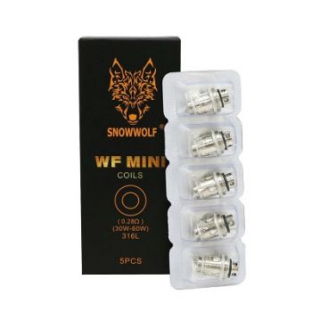 SnowWolf WF Mini Replacement Coils | Vape Coils (5/Pack)