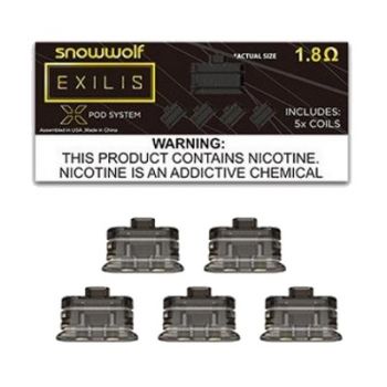 SnowWolf EXILIS XPod Replacement Coils - 5PC