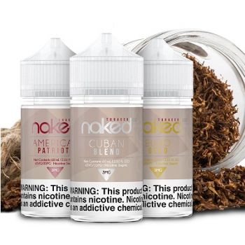 Naked Tobacco E-Liquids - 60 ML